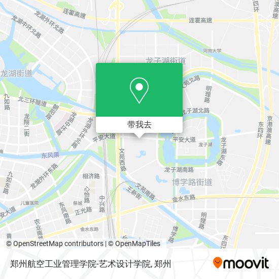 郑州航空工业管理学院-艺术设计学院地图