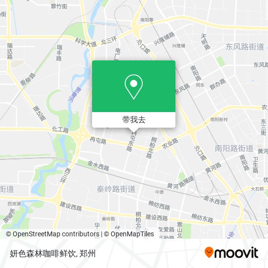 妍色森林咖啡鲜饮地图