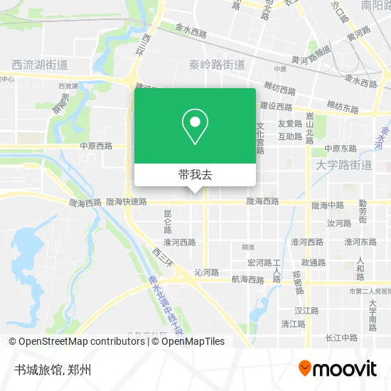 书城旅馆地图