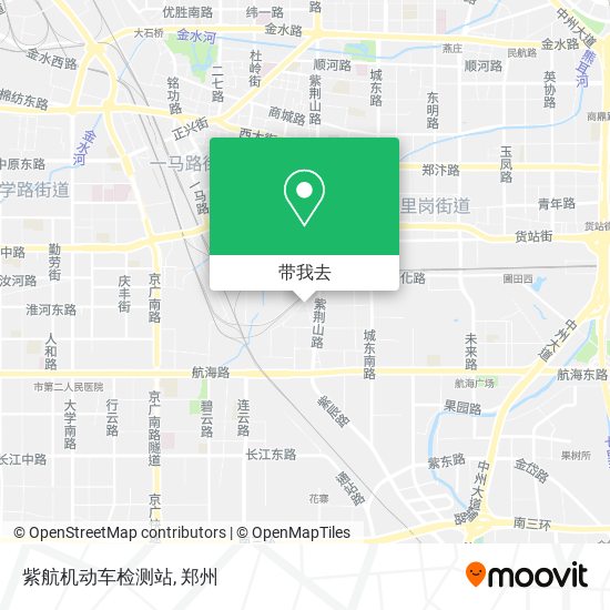 紫航机动车检测站地图