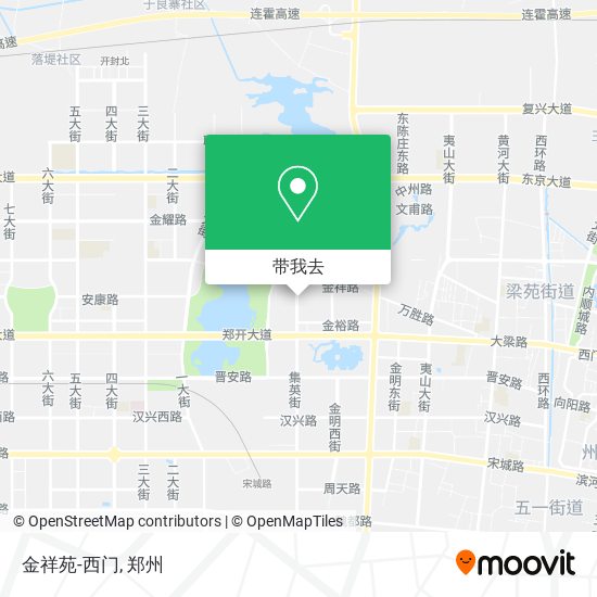 金祥苑-西门地图