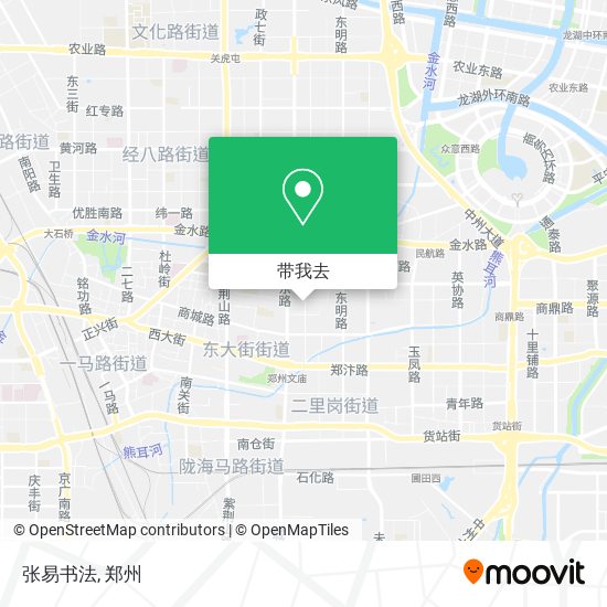 张易书法地图