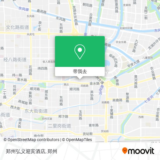郑州弘义迎宾酒店地图