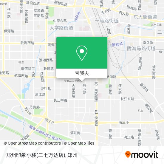 郑州印象小栈(二七万达店)地图