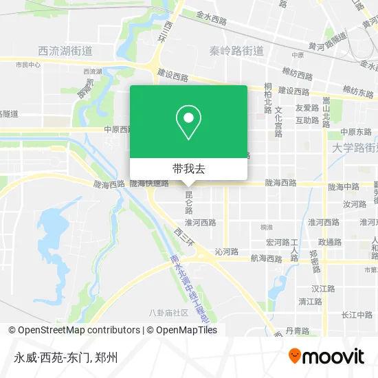 永威·西苑-东门地图