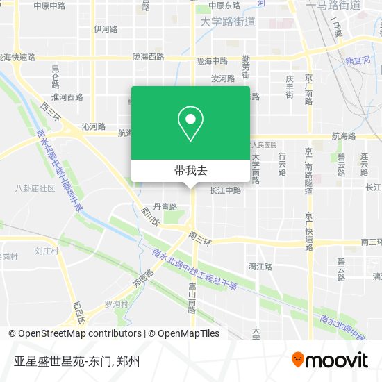 亚星盛世星苑-东门地图