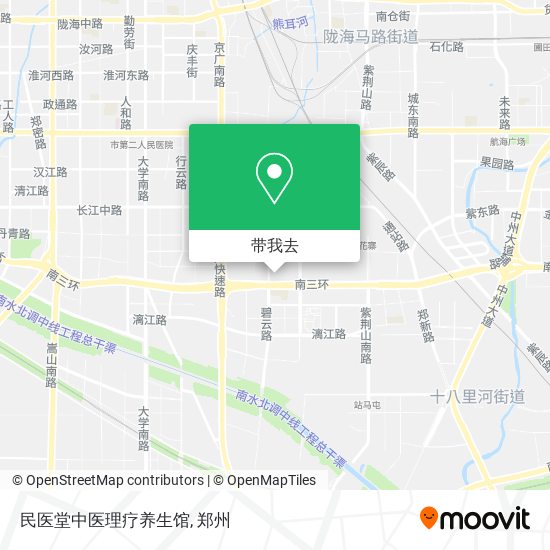 民医堂中医理疗养生馆地图