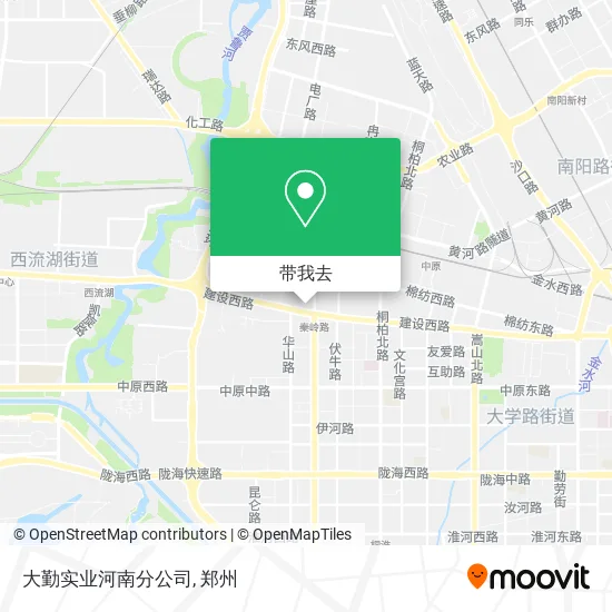 大勤实业河南分公司地图