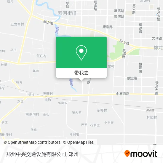 郑州中兴交通设施有限公司地图
