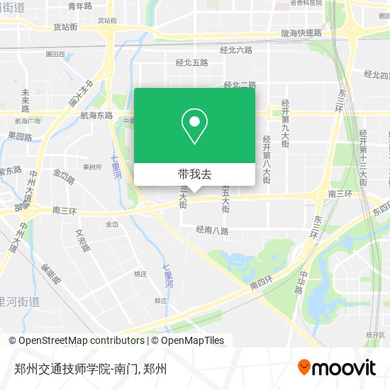 郑州交通技师学院-南门地图