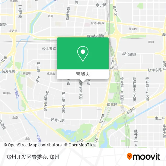 郑州开发区管委会地图