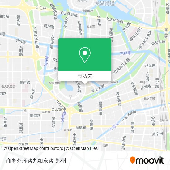 商务外环路九如东路地图