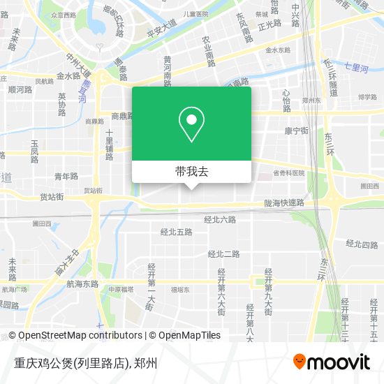 重庆鸡公煲(列里路店)地图