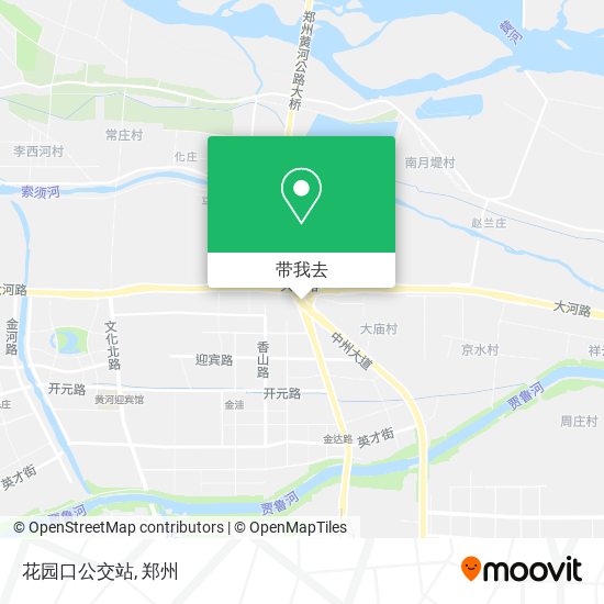 花园口公交站地图