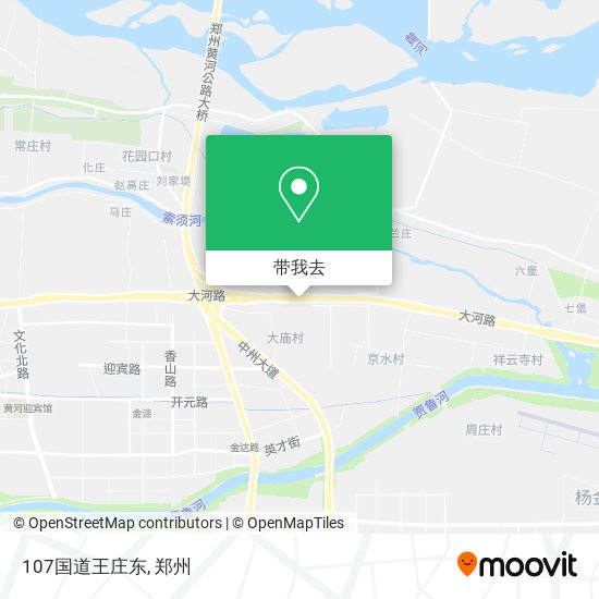 107国道王庄东地图