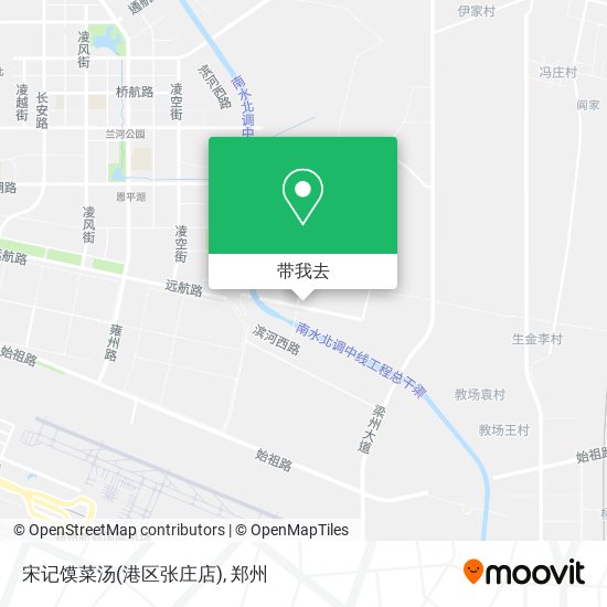 宋记馍菜汤(港区张庄店)地图