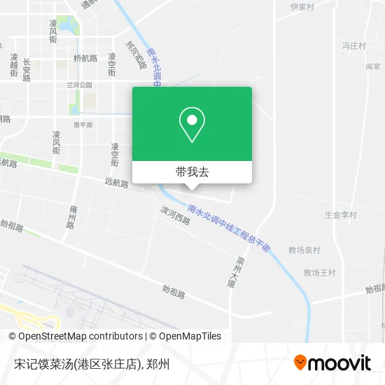 宋记馍菜汤(港区张庄店)地图