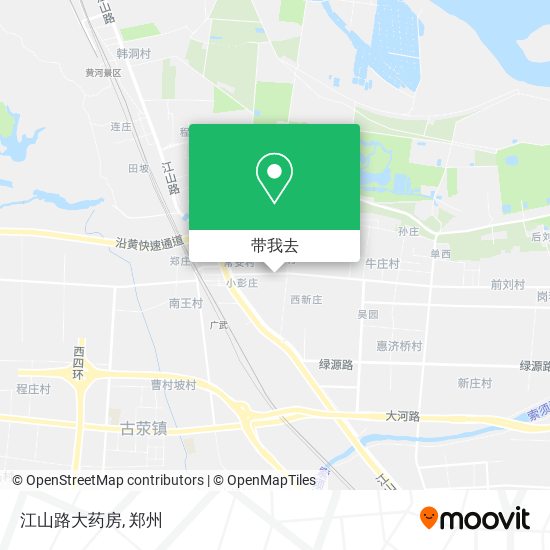 江山路大药房地图