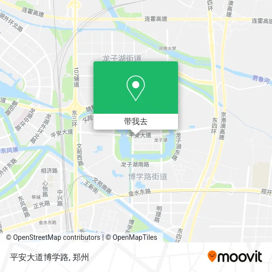平安大道博学路地图