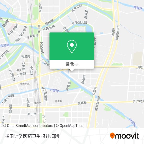 省卫计委医药卫生报社地图