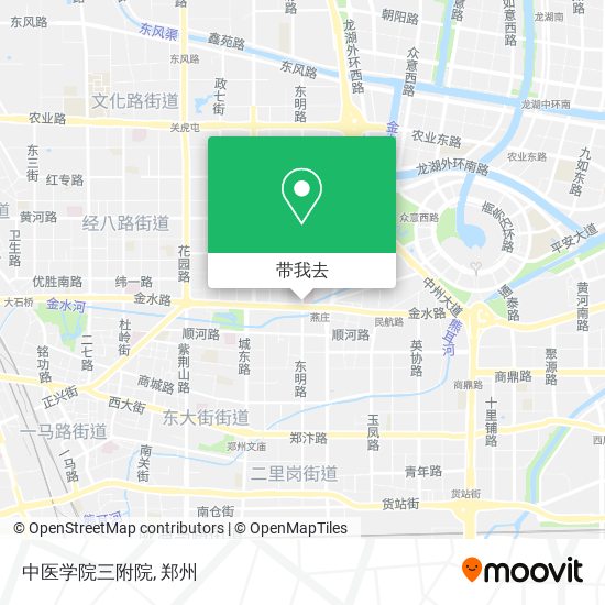 中医学院三附院地图