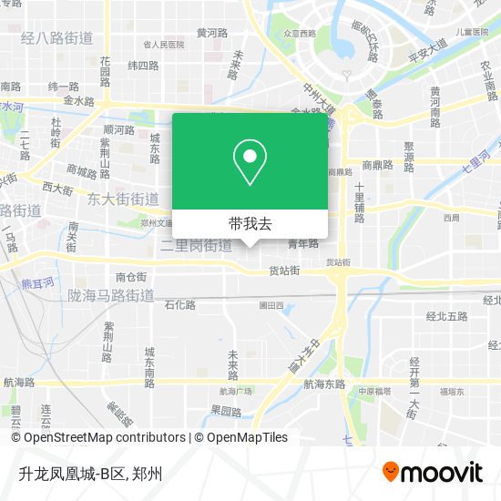 升龙凤凰城-B区地图