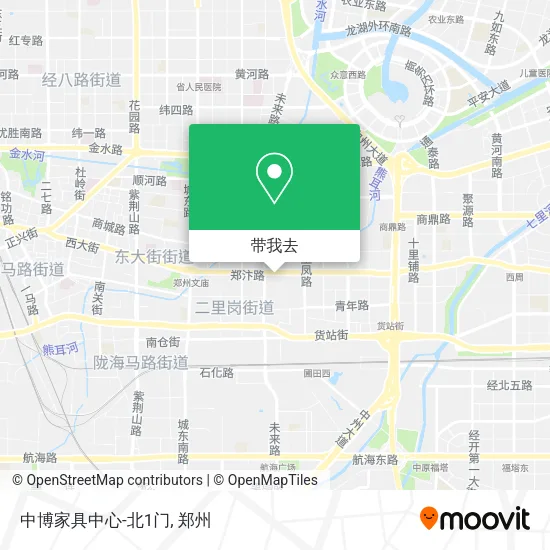 中博家具中心-北1门地图