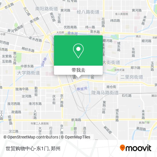 世贸购物中心-东1门地图