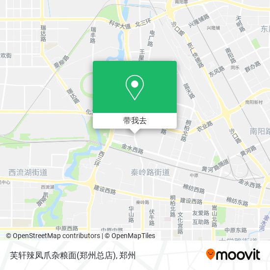 芙轩辣凤爪杂粮面(郑州总店)地图