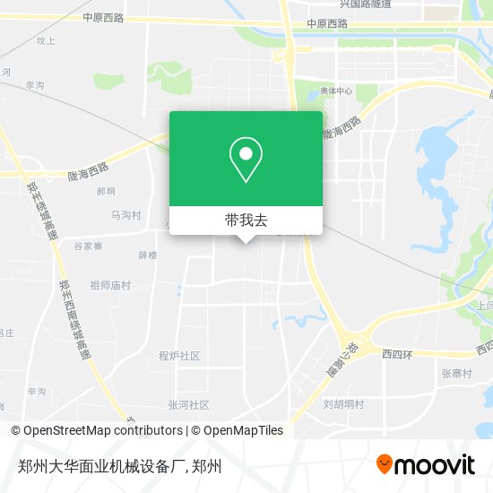 郑州大华面业机械设备厂地图