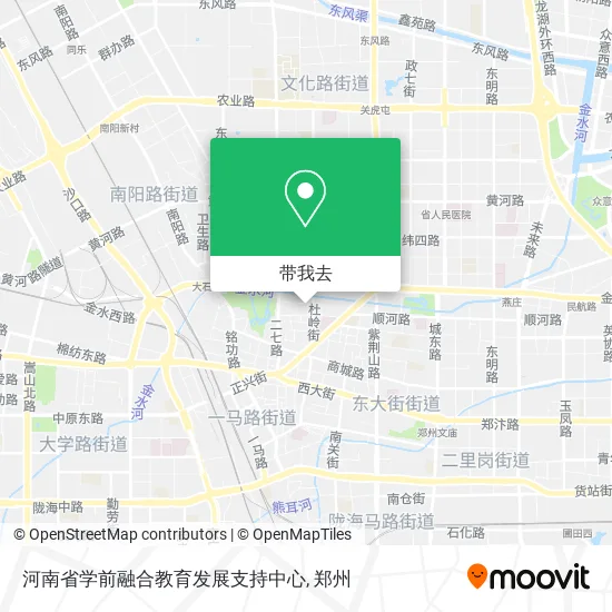 河南省学前融合教育发展支持中心地图