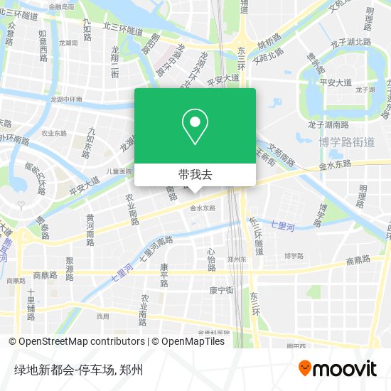 绿地新都会-停车场地图