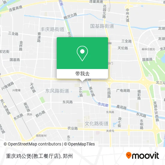 重庆鸡公煲(教工餐厅店)地图