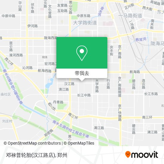 邓禄普轮胎(汉江路店)地图