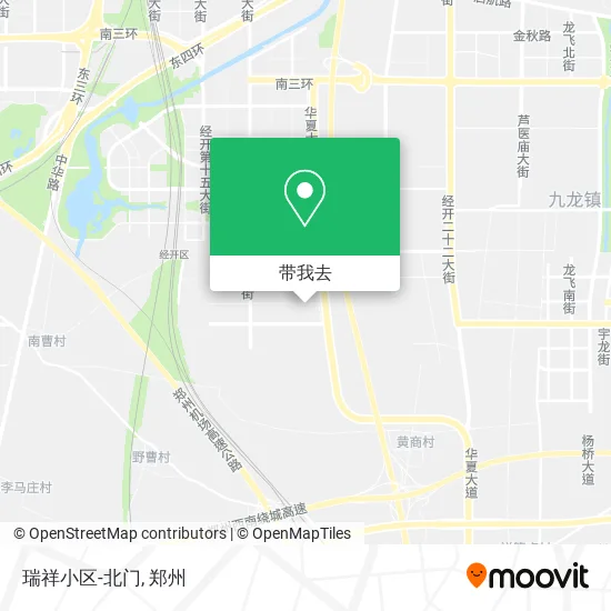瑞祥小区-北门地图