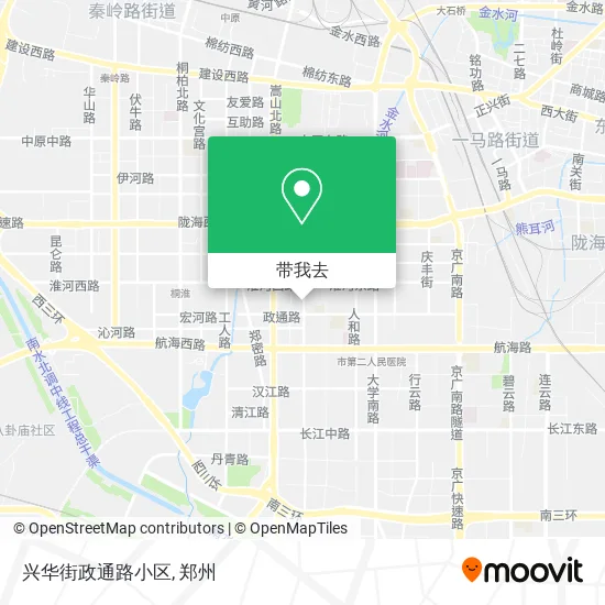 兴华街政通路小区地图