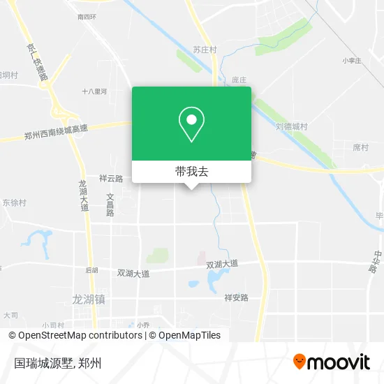 国瑞城源墅地图