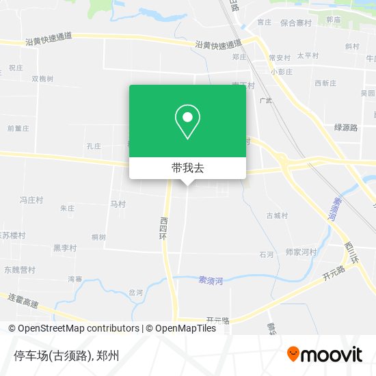 停车场(古须路)地图