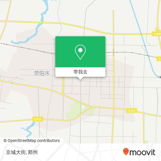 京城大街地图