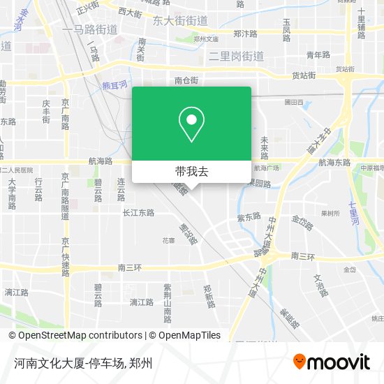河南文化大厦-停车场地图