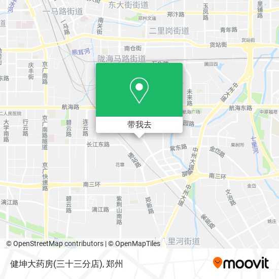 健坤大药房(三十三分店)地图