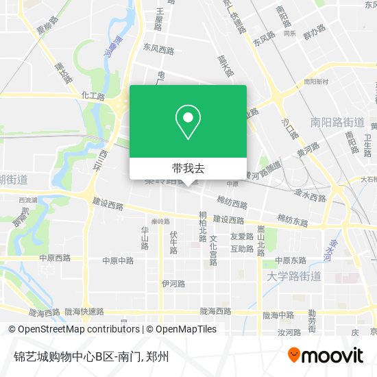 锦艺城购物中心B区-南门地图