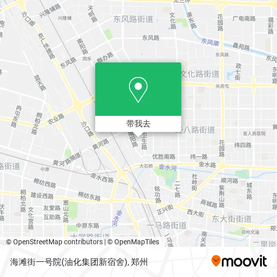 海滩街一号院(油化集团新宿舍)地图