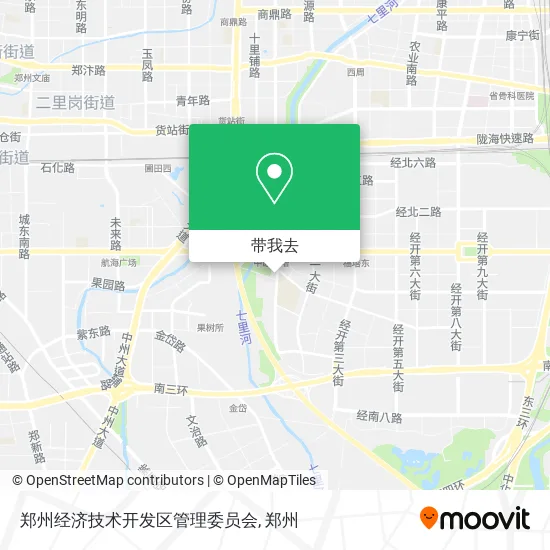 郑州经济技术开发区管理委员会地图