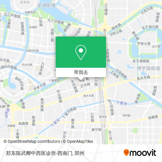郑东陈武卿中西医诊所-西南门地图