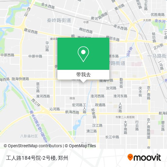 工人路184号院-2号楼地图