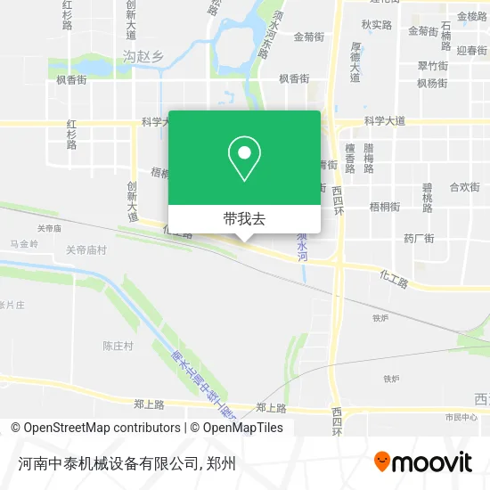 河南中泰机械设备有限公司地图