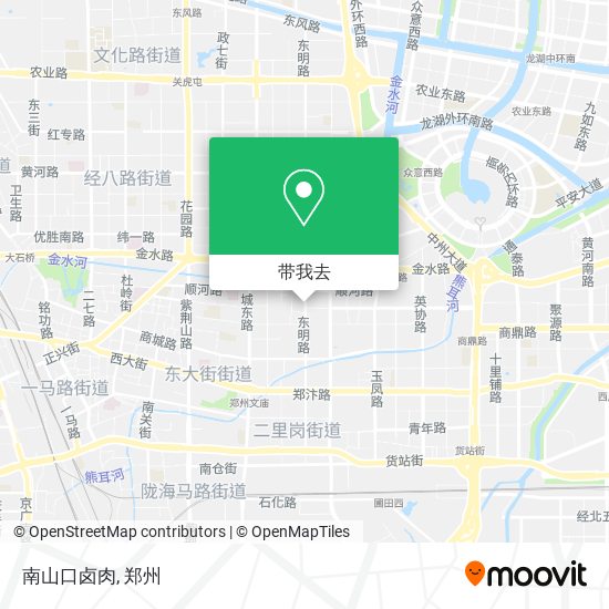 南山口卤肉地图