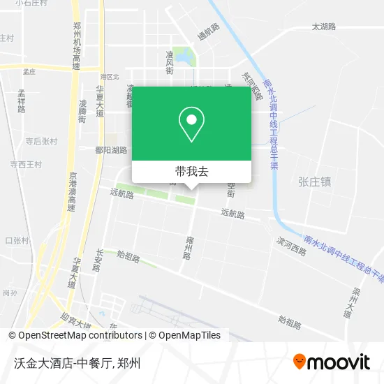 沃金大酒店-中餐厅地图