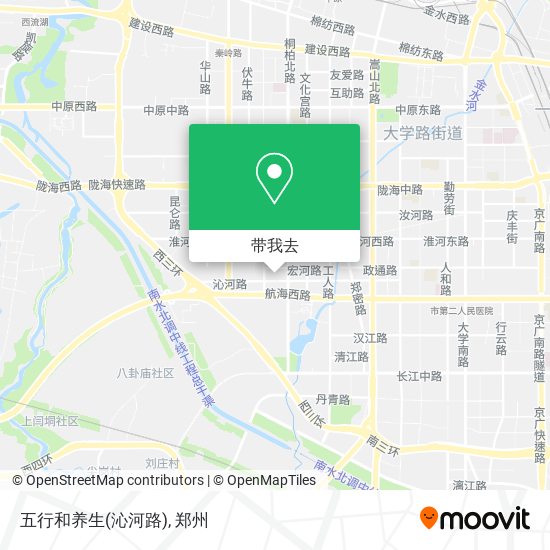 五行和养生(沁河路)地图